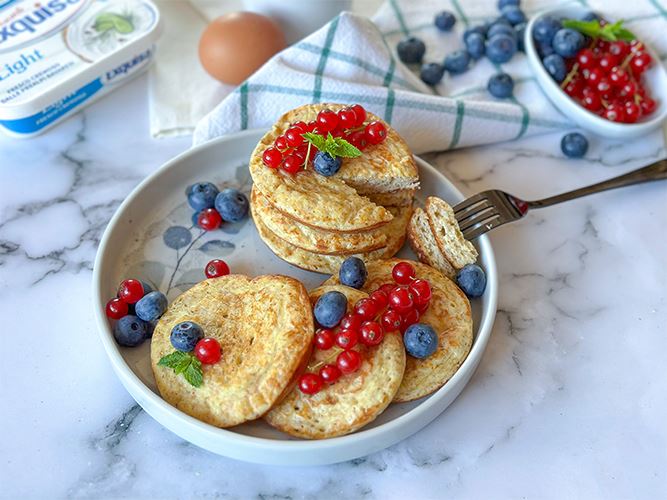 Syrniki con Exquisa Light