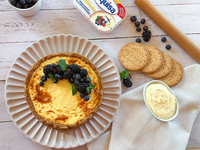 New York cheesecake con Exquisa Cheesecake