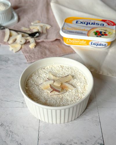 Raffaello Bowl con Exquisa Cheesecake