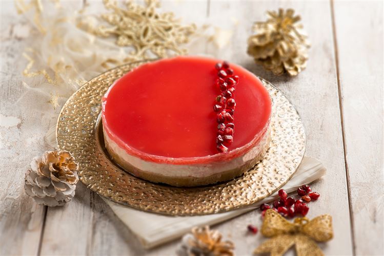 Cheesecake alla melagrana