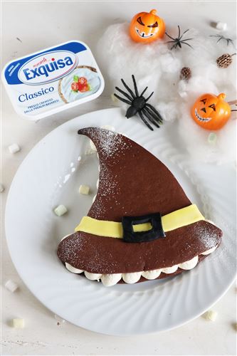 Cream tart cappello di strega, un dessert per halloween