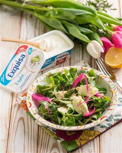 Insalata con tulipani