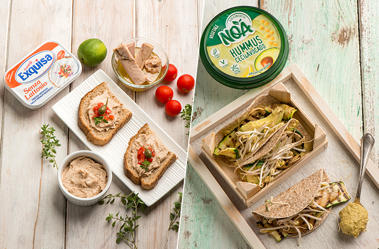 Super Mix! Mousse di tonno &  Wraps