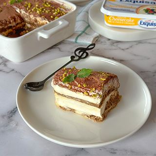 Tiramisù classico con Exquisa Cheesecake