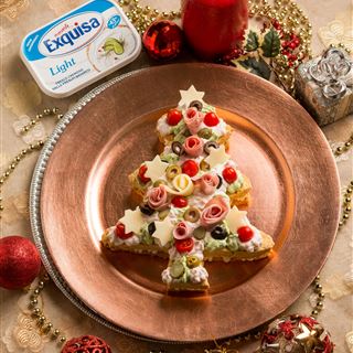 Cream tart albero di natale, una merenda di grande impatto