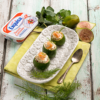 Fichi ripieni di fresco cremoso e salmone