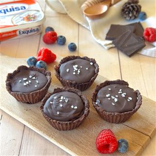 Cestini al triplo cioccolato