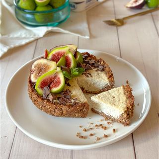 NY cheesecake monoporzione ai fichi