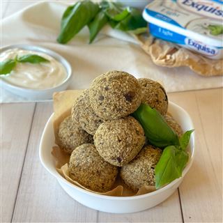 Polpette di melanzane e Exquisa light