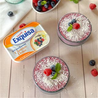 Mousse ai frutti di bosco