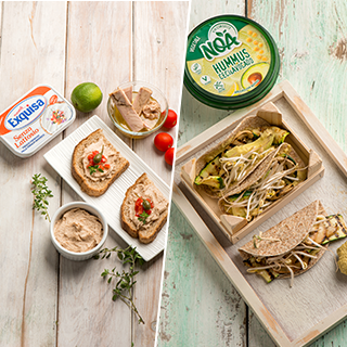 Super Mix! Mousse di tonno &  Wraps