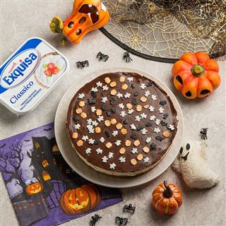 Una cheesecake al cioccolato spaventosamente buona!