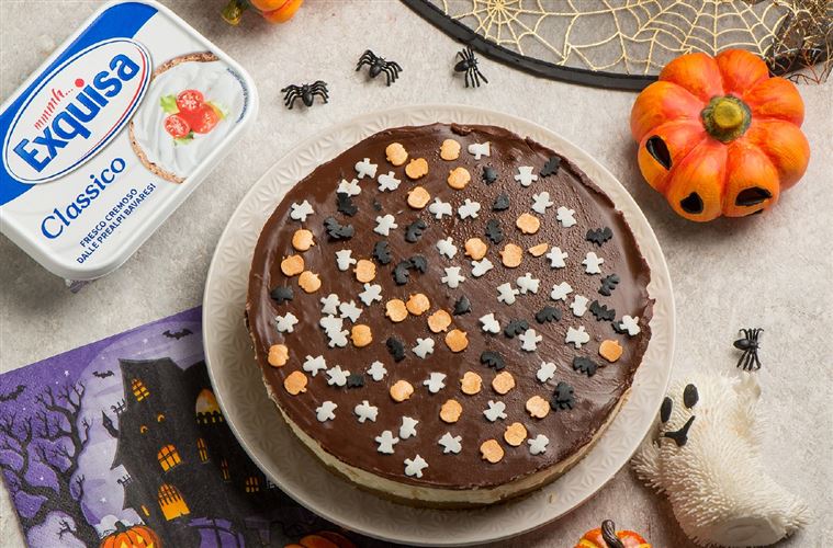 Una cheesecake al cioccolato spaventosamente buona!