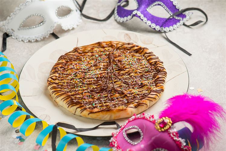 Torta ripiena di pere